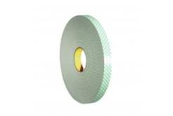 3M 4026 Bandă de spumă adezivă cu până lauă fețe, alb, gro. 1,6 mm 38 mm x 33 m