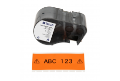 Brady M5C-1500-595-OR-BK / 170942, 38.10 mm x 7.62 m, Vinil, text negru / fundal portocaliu