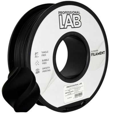 Professional Lab FG-P81-E1, 3D filament, PLA, 1,75mm, 1000g, Negru (Meta black)