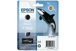 Epson T7608 C13T76084N10 negru mat (matte black) cartus original