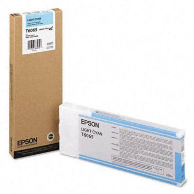 Epson T606500 azuriu deschis (light cyan) cartus original