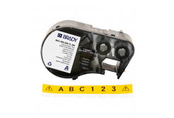 Brady M4C-500-595-YL-BK / 170820, 12.70 mm x 7.62 m, Vinil, text negru / fundal galben