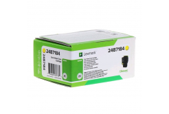 Lexmark 24B7184 galben (yellow) toner original