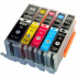 Canon CLI-571 Bk, C,M,Y + PGI-570Bk multipack cartus compatibil