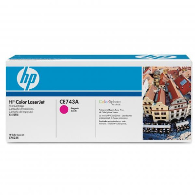 HP 307A CE743A purpuriu (magenta) toner original