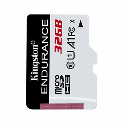 Kingston card de memorie High-Endurance, 32GB, micro SDHC, SDCE/32GB, UHS-I U1 (Class 10), A1