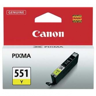 Canon CLI-551Y galben (yellow) cartus original