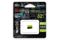 Apacer card de memorie Endurance, 32GB, micro SDHC, AP32GEDM0D05-R, UHS-I U3 (Class 10), V30, A1