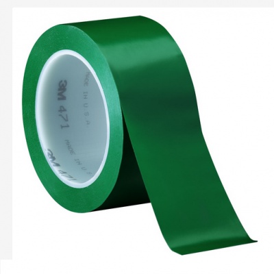 3M 471 Banda adeziva din PVC, 50 mm x 33 m, verde