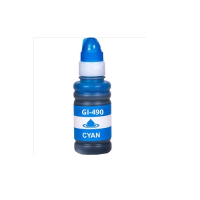 Canon GI-490 C, 0664C001 azuriu (cyan) cartus compatibil