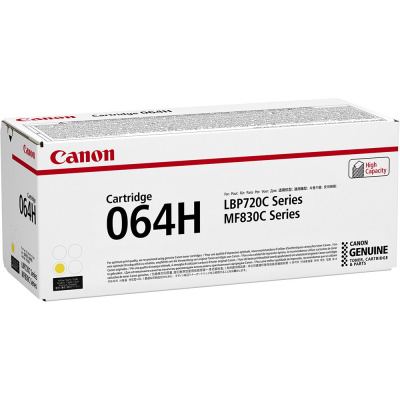 Canon 064 H Y 4932C001 galben (yellow) toner original