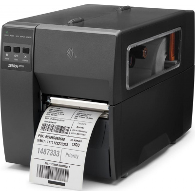 Zebra ZT111 ZT11142-T0E000FZ, imprimantă de etichete, 8 dots/mm (203 dpi), EPL, ZPL, ZPLII, USB, USB Host, RS232, BT (BLE), Ethernet