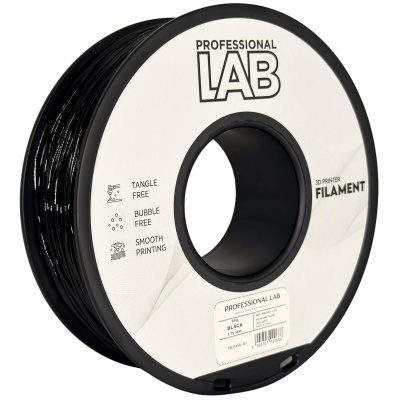 Professional Lab FG-P118-E1, 3D filament, TPU 95A, 1,75mm, 1000g, Negru (Black)