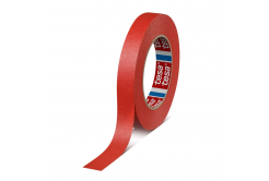 Tesa 4328, rosu banda de mascare creponată, 19 mm x 50 m