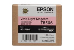 Epson T850600 purpuriu deschis (light magenta) cartus original