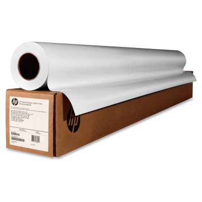 HP Everyday Adhesive Matte Polypropylene D9R25A, 3-in Core, 120 g/m2, 42", 1067mm x 30m, matná, samolepicí, bílá, fólie