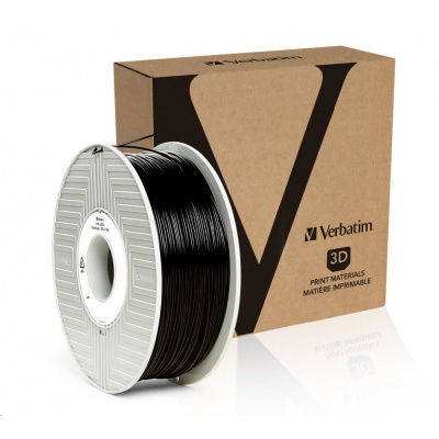Verbatim 55318 3D filament, PLA, 1,75mm, 1000g, 335m, Negru (Black)