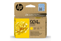 HP originální ink 4K0U9NE#CE1, HP 924e, yellow, 800str.