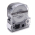 Epson LK-6SBM, SM24X, 24mm x 9m, text negru / mat fundal argintiu, banda compatibila