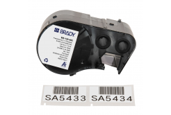 Brady M5-125-492 / 170901, 44.45 mm, Polyester, text negru / fundal alb