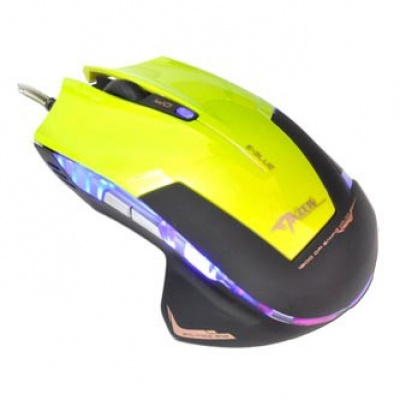 E-blue Mouse Mazer R EMS124GR(1), 2400DPI, Optical, 6tl., Cu fir USB, verde
