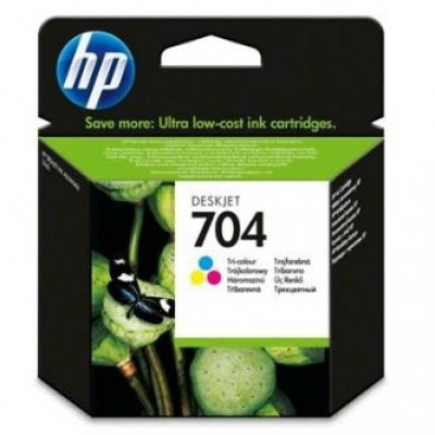 HP no.704 CN693AE cartuș original color - DUPĂ EXPIRARE
