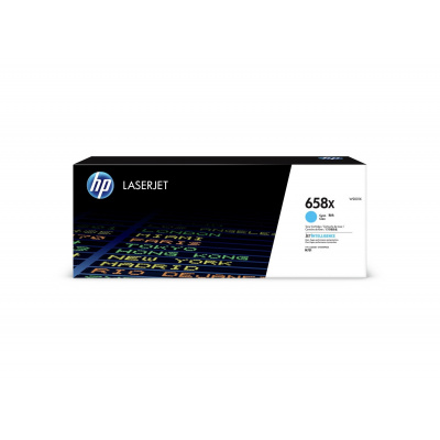 HP 658X W2001X azuriu (cyan) toner original