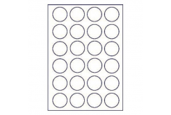 Etichete autoadezive 45 x 45 mm, 24 de etichete, A4, 100 coli
