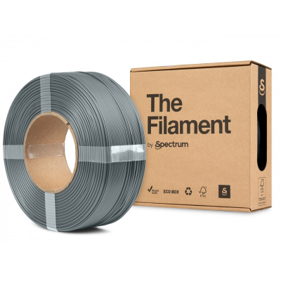 "The Filament" by Spectrum TF-24182, ReFill, HT-PLA, 1,75mm, 1000g, Gri închis (Dark grey)