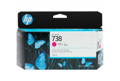 HP 738 498N6A purpuriu (magenta) cartus original