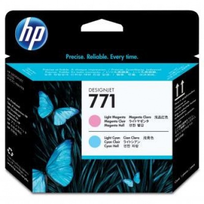 HP 771 CE019A, azuriu deschis / purpuriu deschis (light cyan / light magenta) cap de imprimare original