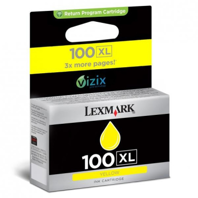 Lexmark 100XL 14N1071E galben (yellow) cartus original