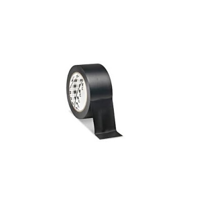 3M 764i Banda adeziva din PVC, 50 mm x 33 m, negru