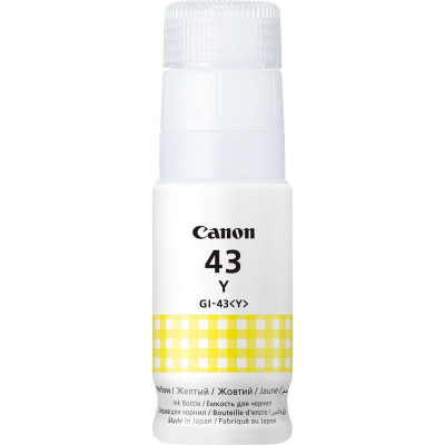 Canon GI-43 Y 4689C001 galben (yellow) cerneală originală