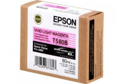 Epson C13T580B00 purpuriu deschis (light magenta) cartus original