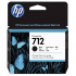 HP 712 3ED70A negru (black) cartus original