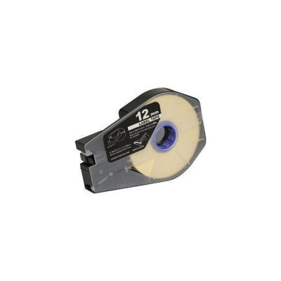 Bandă adezivă compatibilă pentru Canon M-1 Std/M-1 Pro / Partex, 12mm x 30m, casetă, alb
