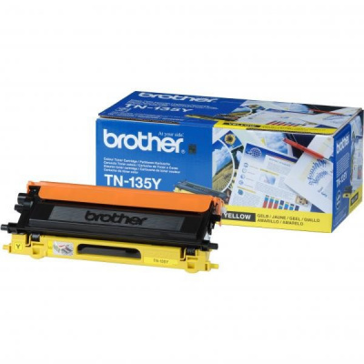 Brother TN-135Y galben (yellow) toner original