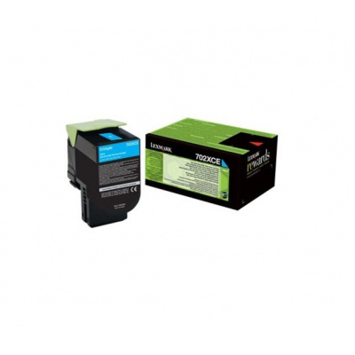Lexmark 70C2XCE azuriu (cyan) toner original