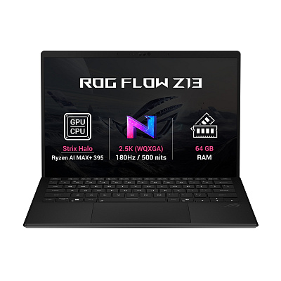 ASUS ROG Flow Z13/GZ302EA-RU227X/AIMAXPLUS-395/13,4"/2560x1600/T/64GB/1TB/AMD int/W11P/Negru/2R