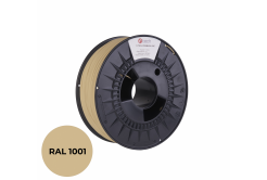 C-Tech 3DF-P-PLA1.75-1001 3D filament, PREMIUM LINE, PLA, bej, RAL1001, 1,75mm, 1kg
