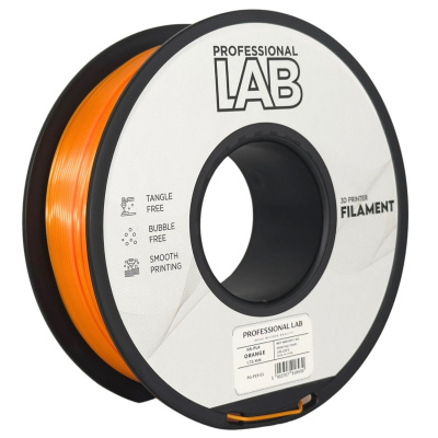 Professional Lab FG-P19-E1, 3D filament, HS-PLA, 1,75mm, 1000g, Portocaliu (Orange)