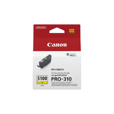 Canon PFI-5100 Y 6955C001 galben (yellow) cartus original