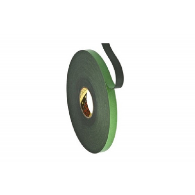 3M 9508B bandă adezivă dublă faţă-verso din spumă , negru, 19 mm x 66 m