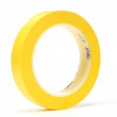 3M 471 Banda adeziva din PVC, 9 mm x 33 m, galben