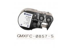 Brady M4C-500-499 / 170794, 12.70 mm x 4.88 m, Nailon, text negru / fundal alb