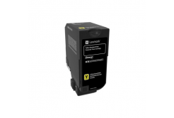 Lexmark 74C2SYE galben (yellow) toner original