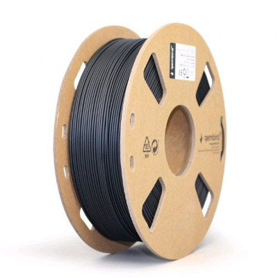 Gembird 3DP-PLA-01-MTBK, 3D filament, PLA Matte, 1,75mm, 1000g, Negru (Black)