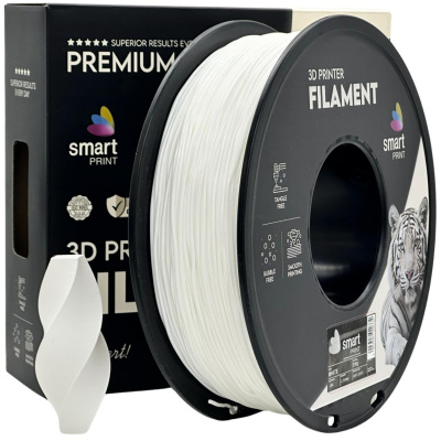 Smart Print FG-S119-E1, 3D filament, TPU 95A, 1,75mm, 1000g, Alb (White)