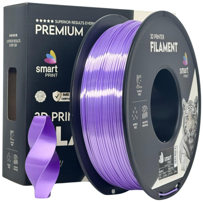Smart Print FG-S93-E1, 3D filament, PLA Silk, 1,75mm, 1000g, Mov (Purple)